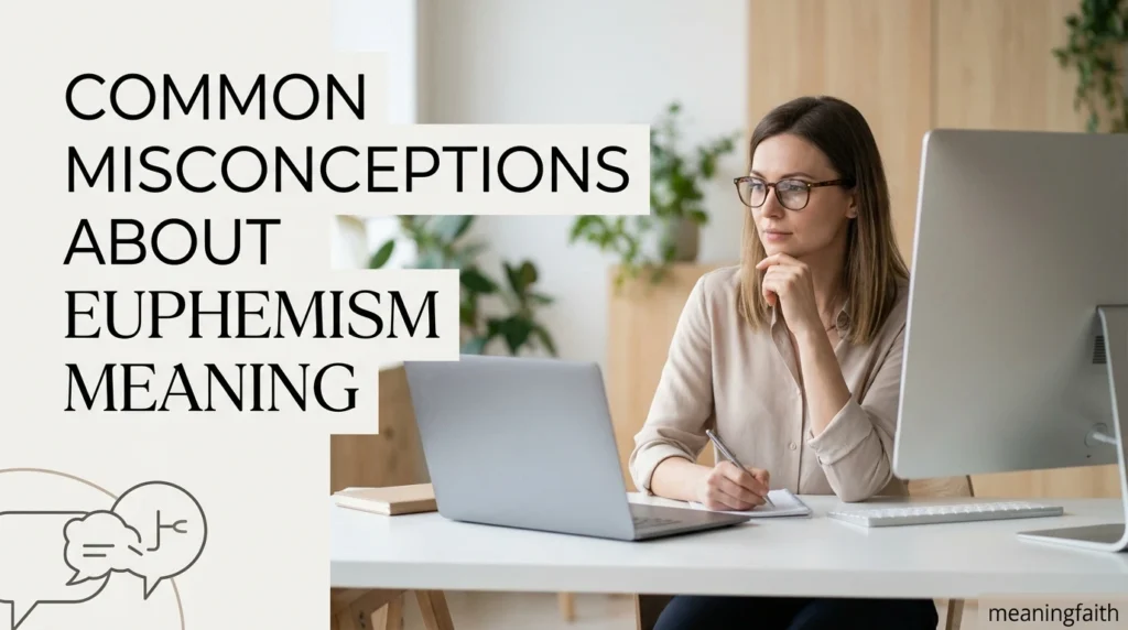 Common Misconceptions About euphemism meaning