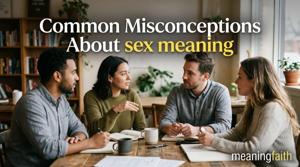Common Misconceptions About sex meaning
