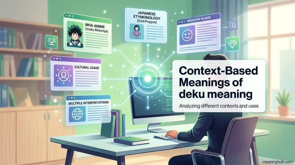 Context-Based Meanings of deku meaning