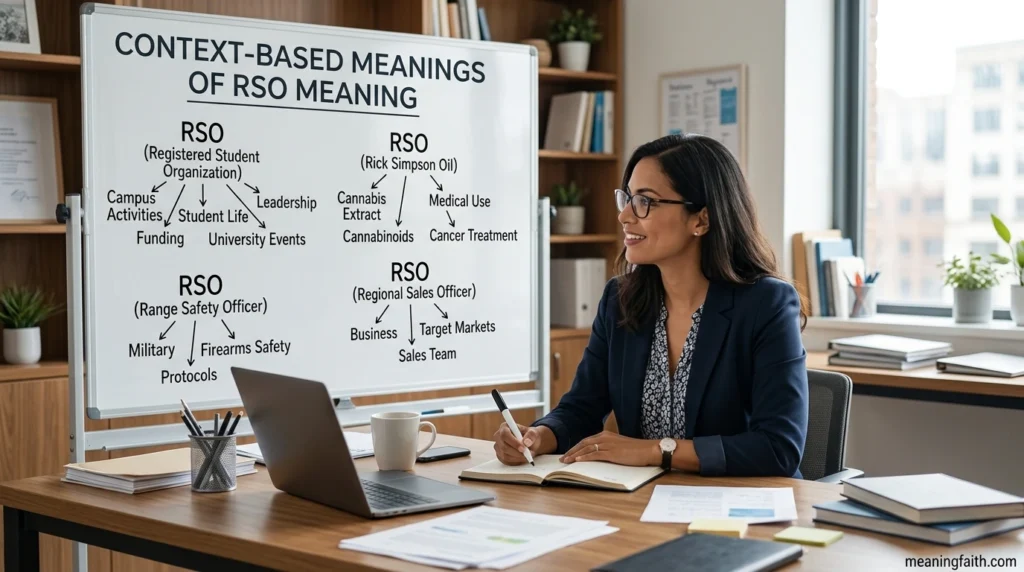 Context-Based Meanings of rso meaning