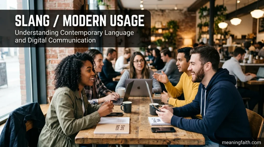 Slang / Modern Usage