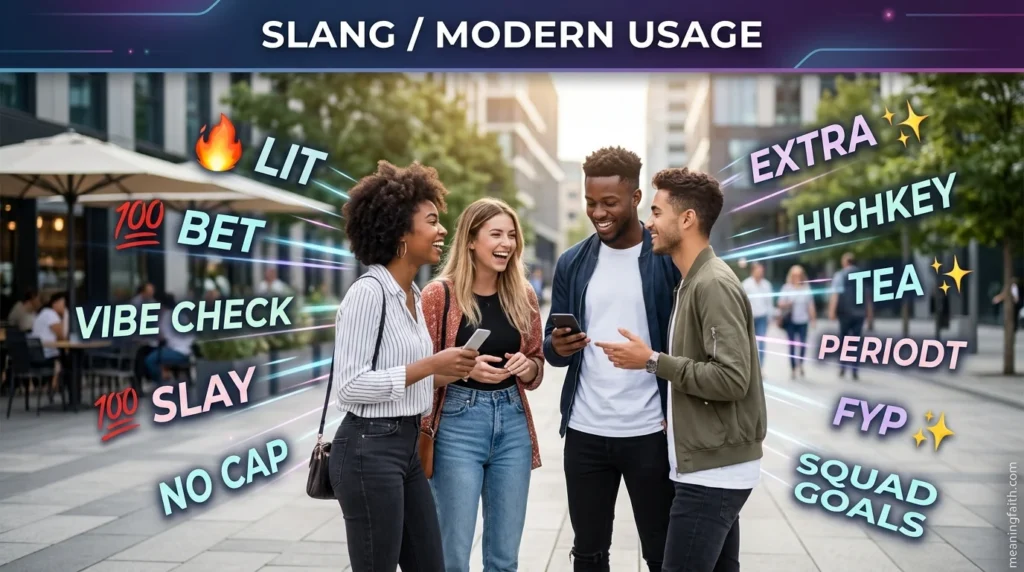 Slang / Modern Usage