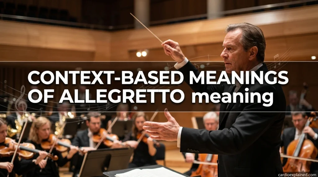 Context-Based Meanings of allegretto meaning