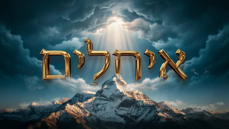 Elohim meaning in bible