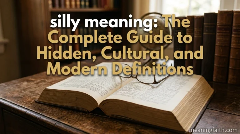 silly meaning: The Complete Guide to Hidden, Cultural, and Modern Definitions