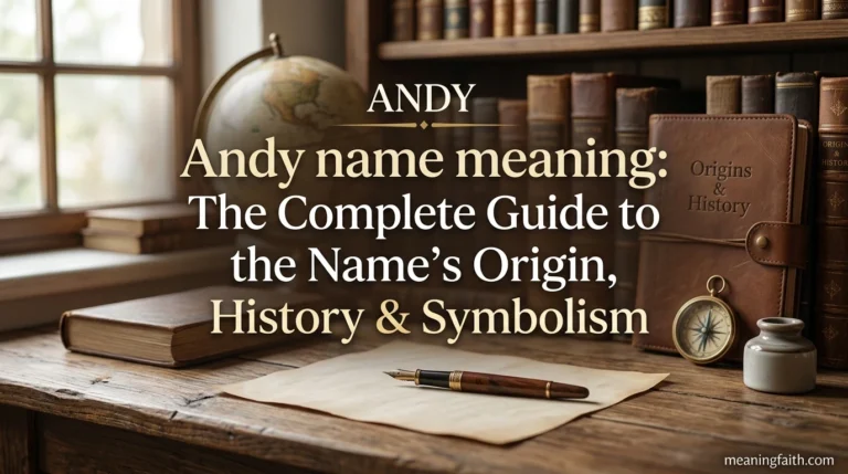 andy name meaning