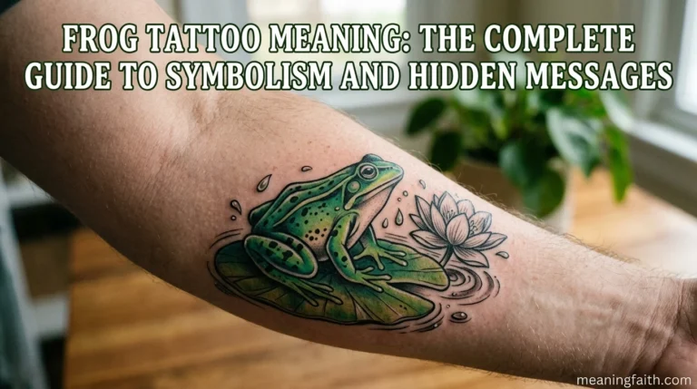 frog tattoo meaning: The Complete Guide to Symbolism and Hidden Messages