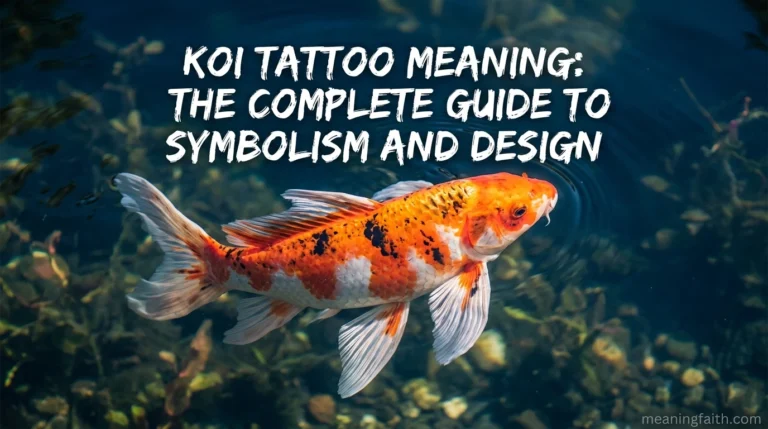 koi tattoo meaning: The Complete Guide to Symbolism and Design